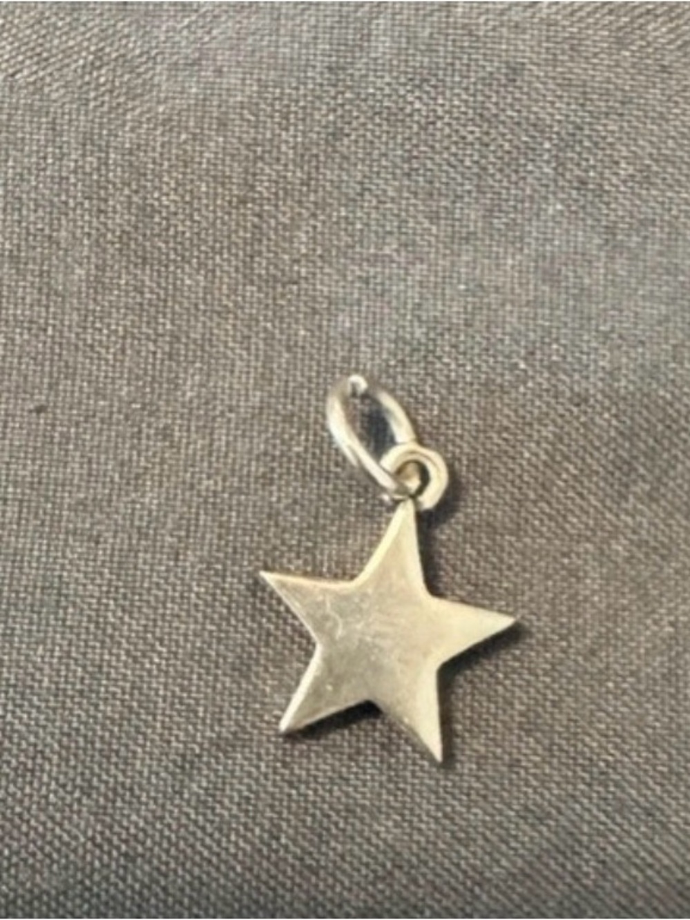 James Avery Silver Star Bracelet charm Christmas